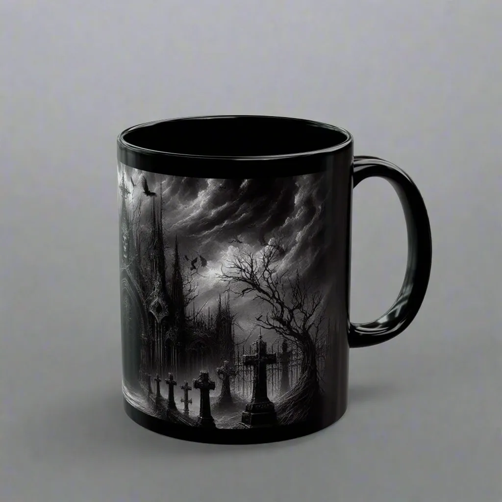 Gothic Outlaws Coffee Mug – Embrace Your Bold, Dark Coffee Ritual in Style