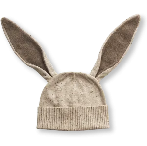 Grown - Speckle Bunny Beanie - Oatmeal Mud