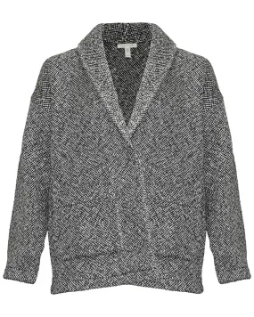 Handwoven Shawl Collar Jacket