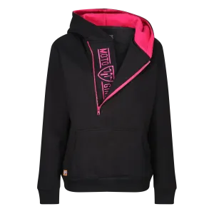 Helmet Hoodie - Pink/Black