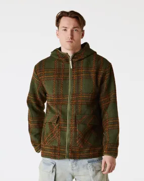 Hoode Plaid Shacket