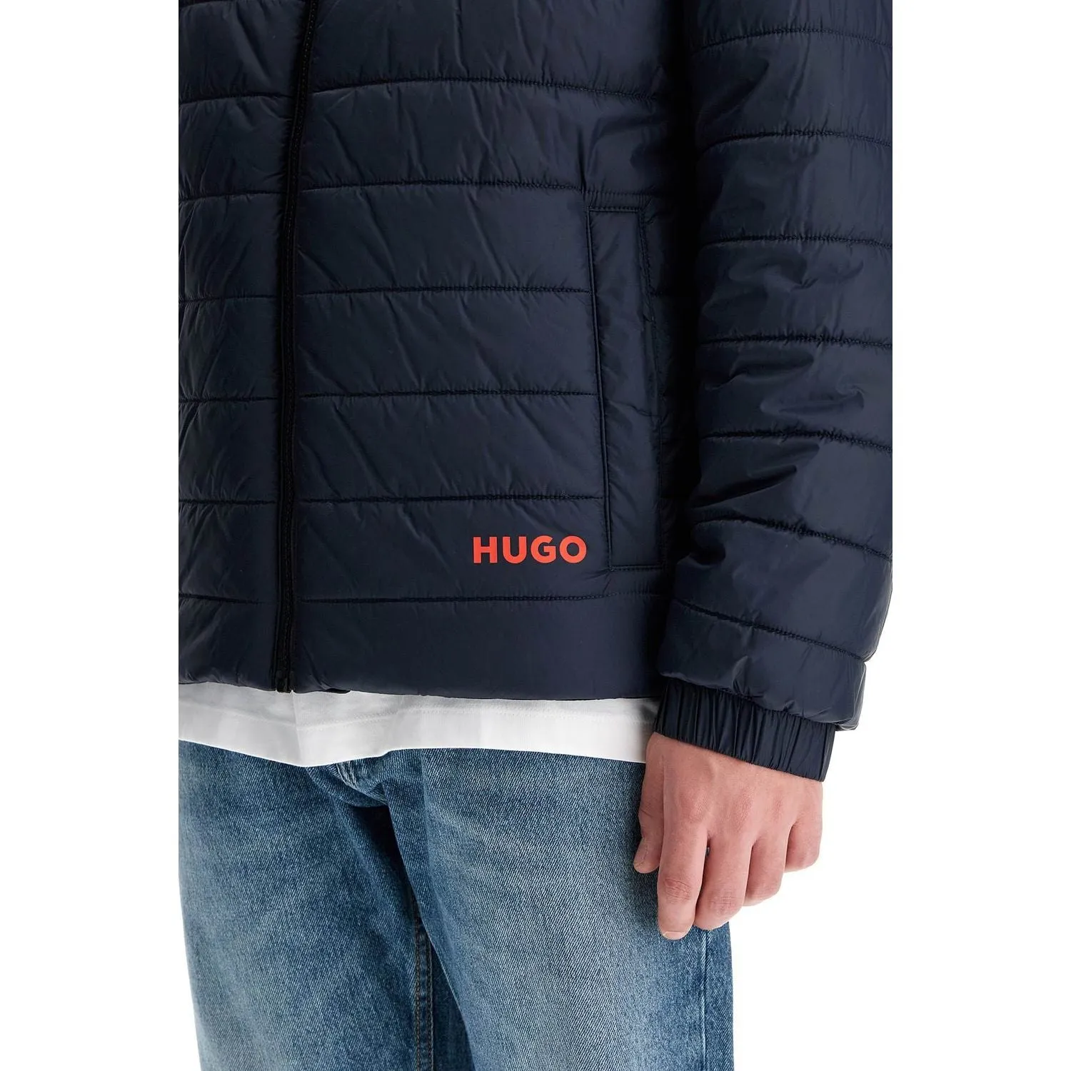 Hugo lightweight recycled nylon down jacket