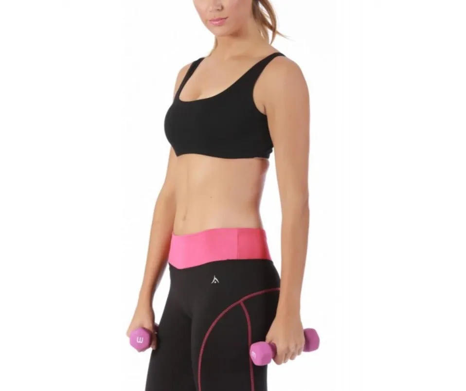 InstantFigure Activewear Cotton Lycra Wide Straps Crop Top 144006