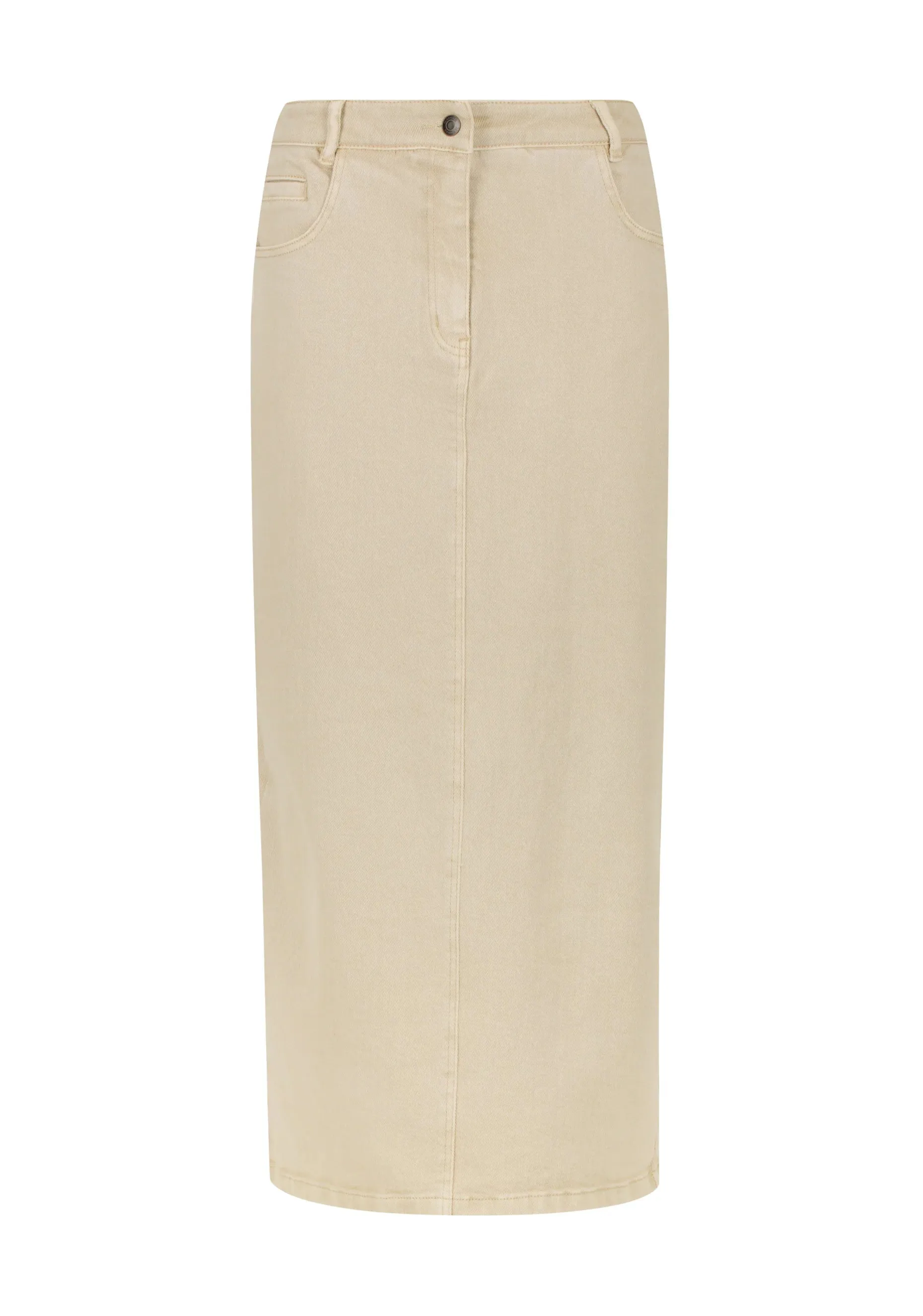 Jagger Denim Skirt Sand