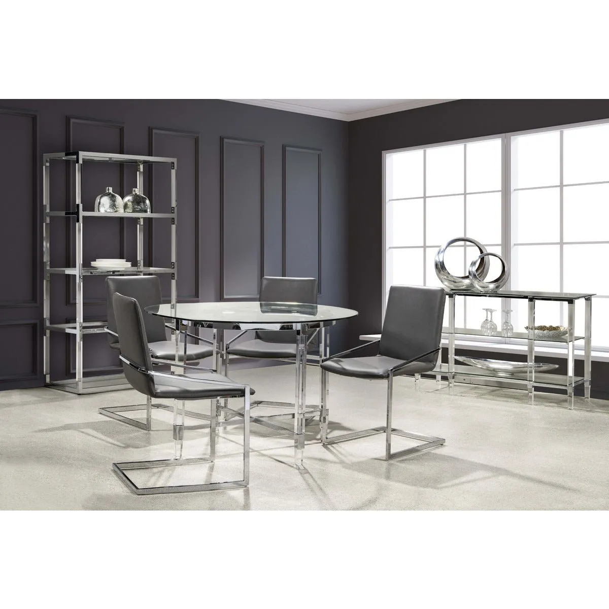 Jasmine Grey Side Chair - Set of 2