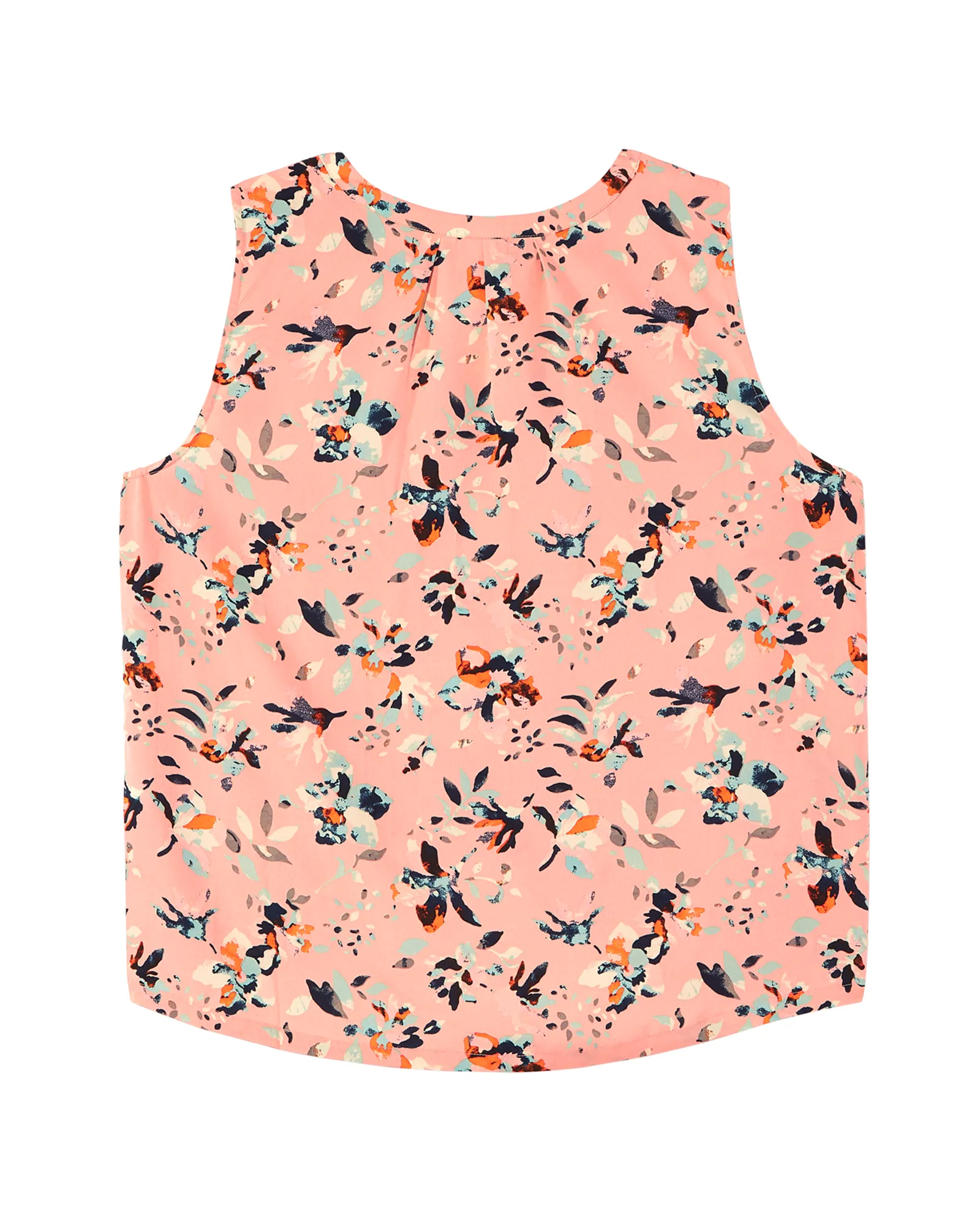 Katerina Floral Tank | Peach