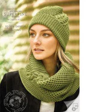 Knitting Pattern Splice Beanie & Cowl