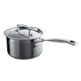 Le Creuset 3-ply Stainless Steel Saucepan 16cm and Lid (without LC Box)