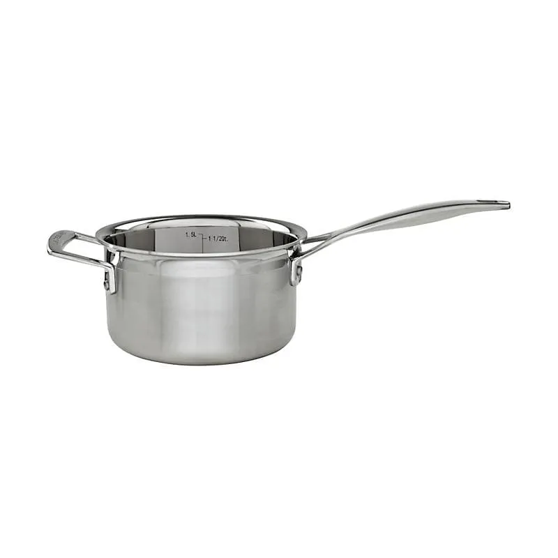 Le Creuset 3-ply Stainless Steel Saucepan and Lid