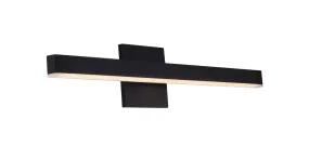 LED Bathroom Fixture from the Vega Collection in Black Finish by Kuzco Lighting