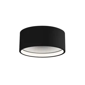 LED Flush Mount from the Trenton Collection in Black Finish by Kuzco Lighting