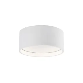 LED Flush Mount from the Trenton Collection in White Finish by Kuzco Lighting