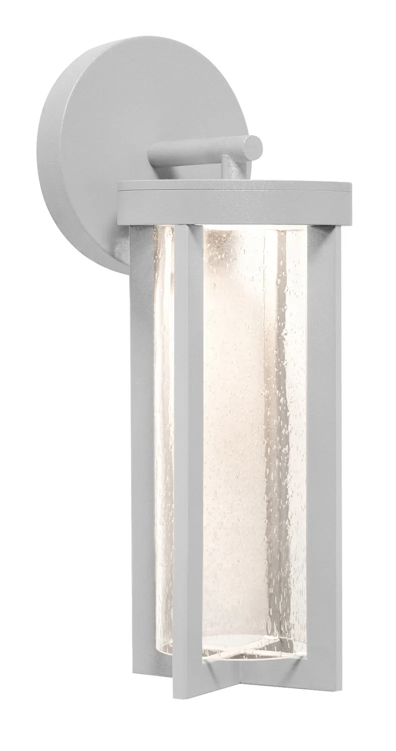 LED Outdoor Wall Sconce from the Rivers Collection in Textured Grey Finish by AFX Lighting