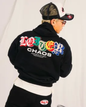 Loiter Chaos Hoodie Black