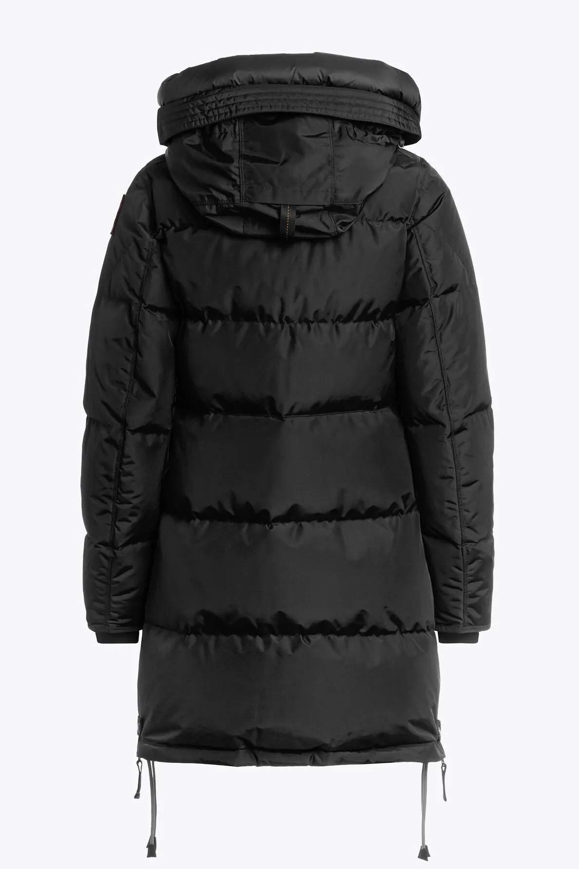 Long Bear Puffer Coat in Black