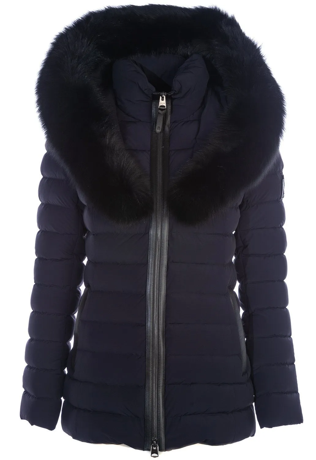 MACKAGE KADALINA-BX - Down Jacket With Signature Blue Fox Fur Collar