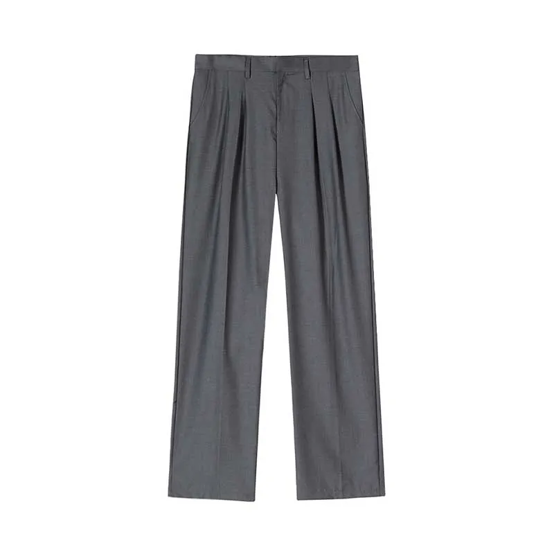 Men's Casual Loose Straight Drape Trousers