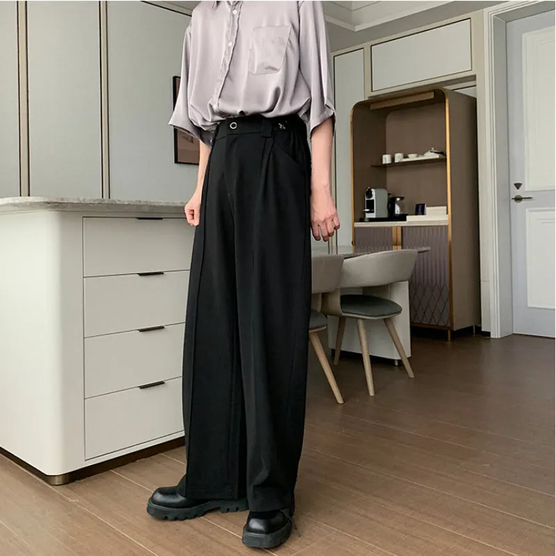 Men's Classic Casual Loose Straight Trousers