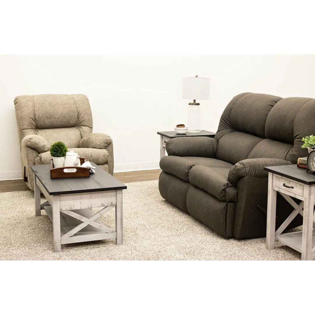 Montana Custom Reclining Loveseat