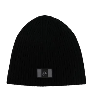 Moose Knuckles Black Flag Beanie