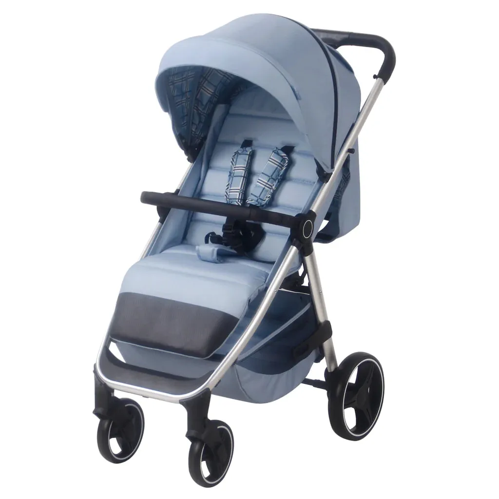 My Babiie MB160 Dani Dyer Blue Plaid Pushchair