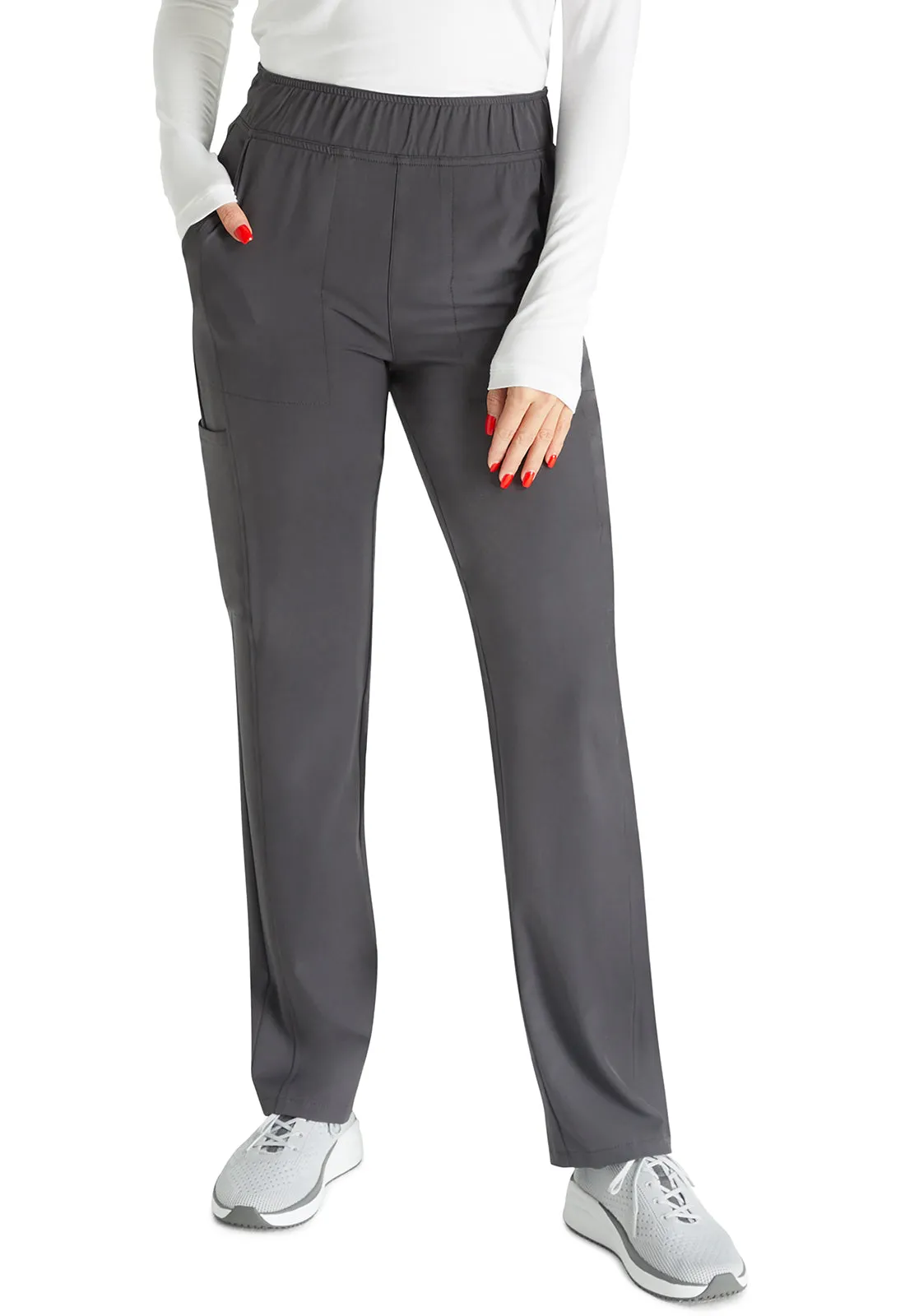 NEW! Allura Reserve Women's Mid-Rise Pull-On Tapered Leg Cargo Scrub Pant CKA101