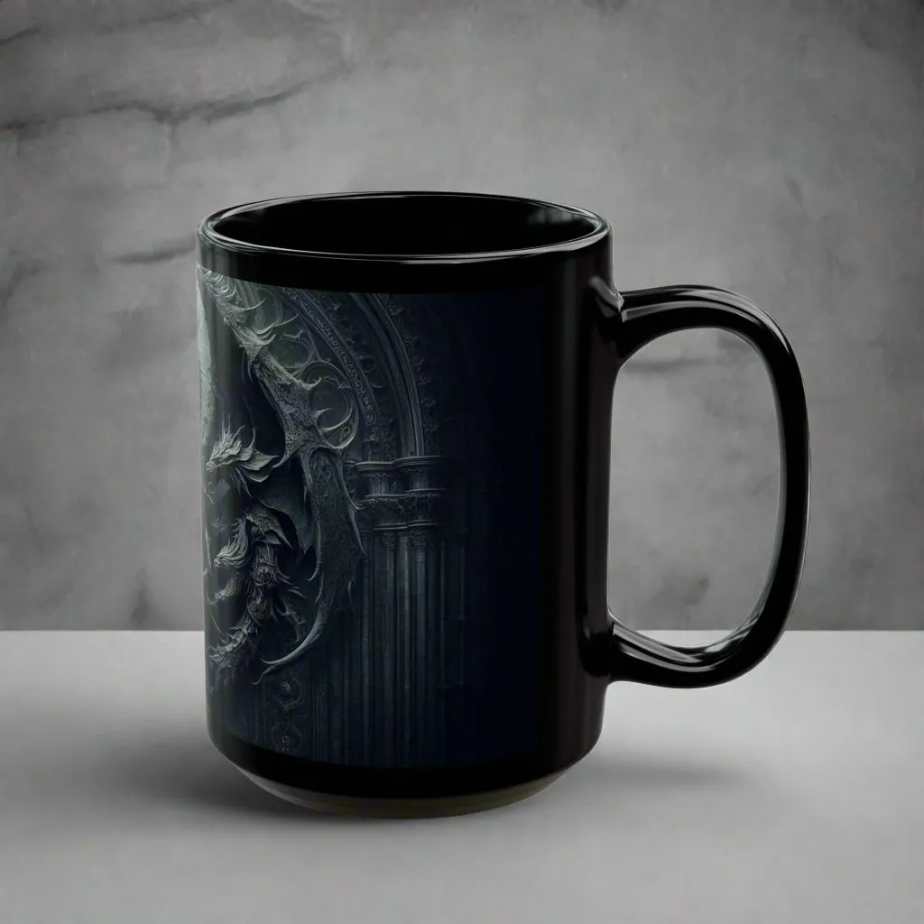 Nocturnal Embrace Gothic Mug – Savor the Depths of Every Dark Coffee Moment