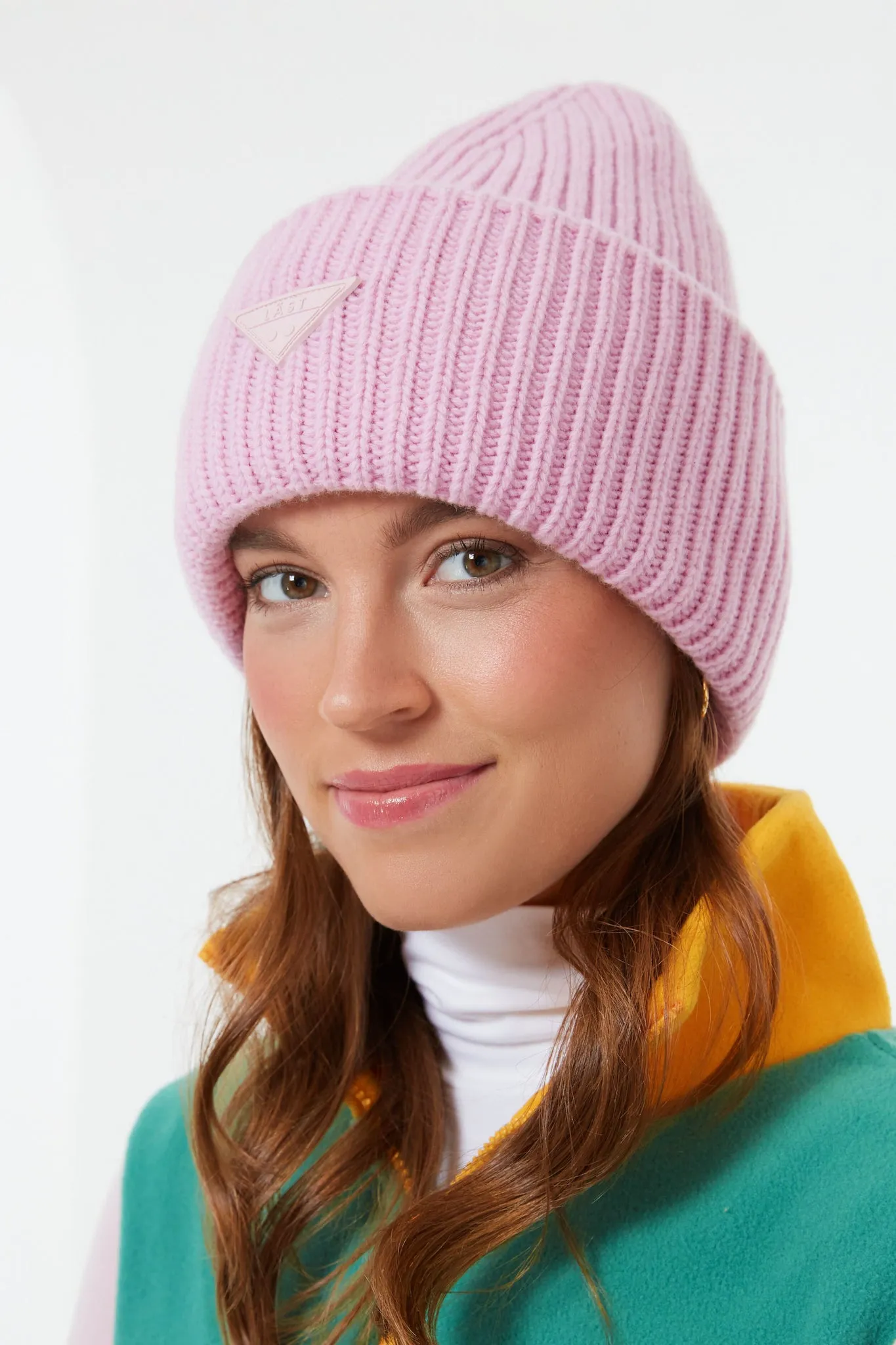 Oversize Baby Pink Beanie