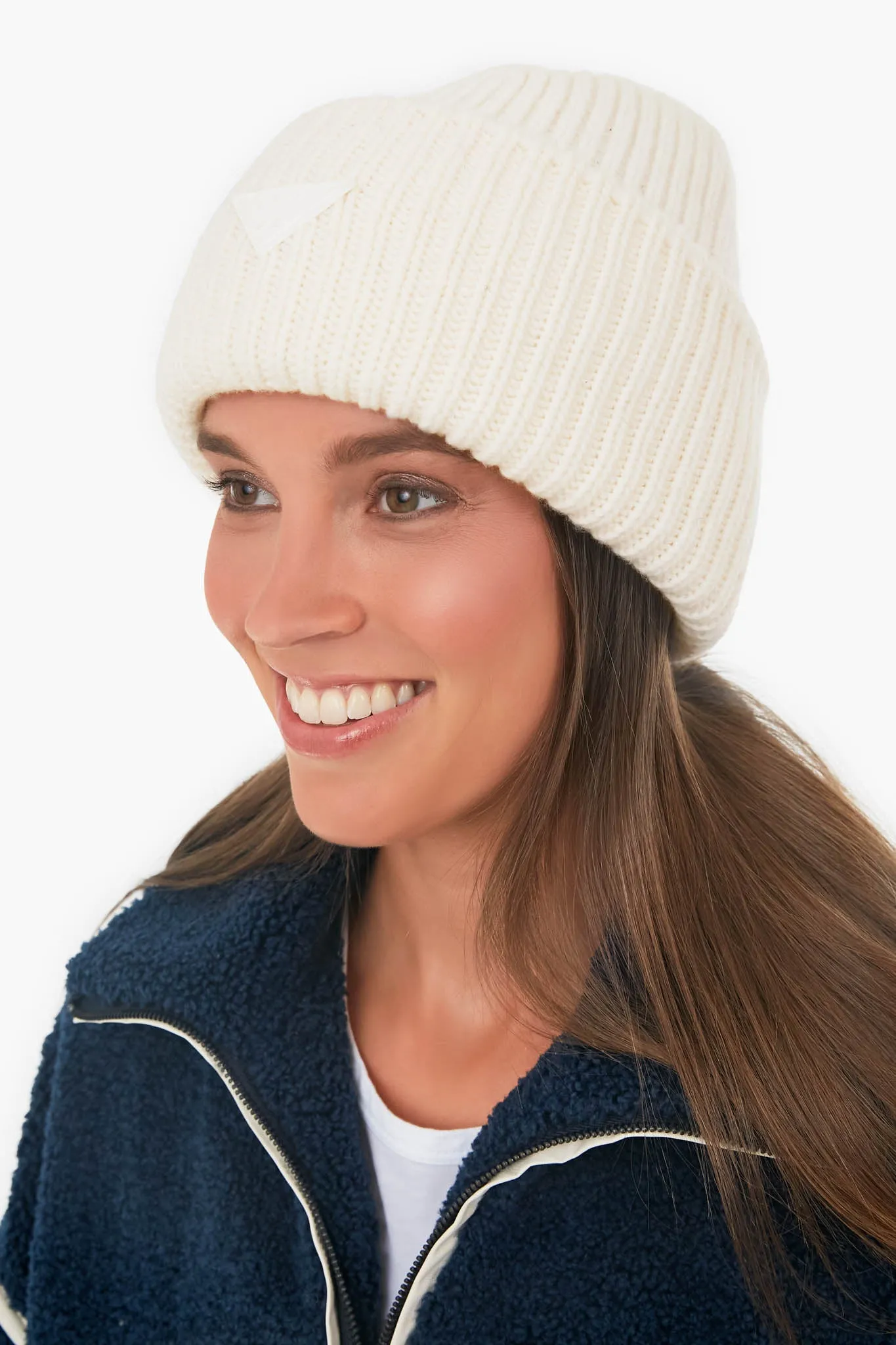 Oversize Vanilla Beanie