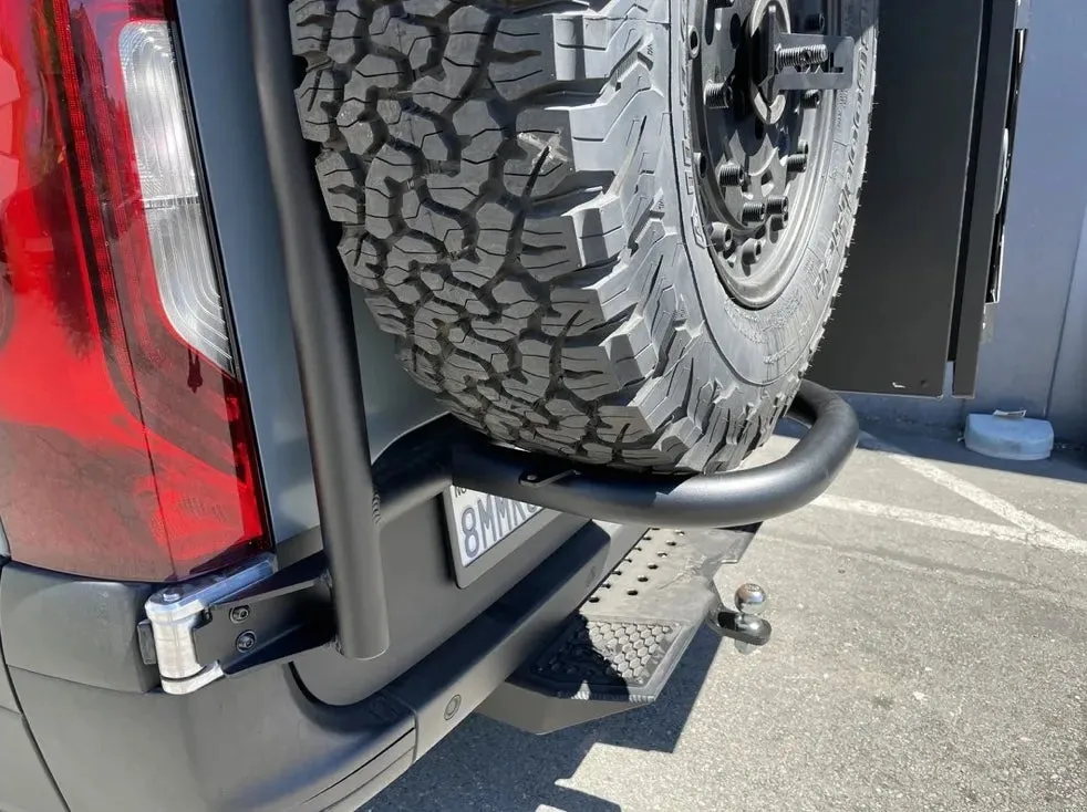 OWL EXPEDITION TIRE CARRIER FOR SPRINTER VAN (2019  SPRINTER & 2020  REVEL/STORYTELLER) VS30