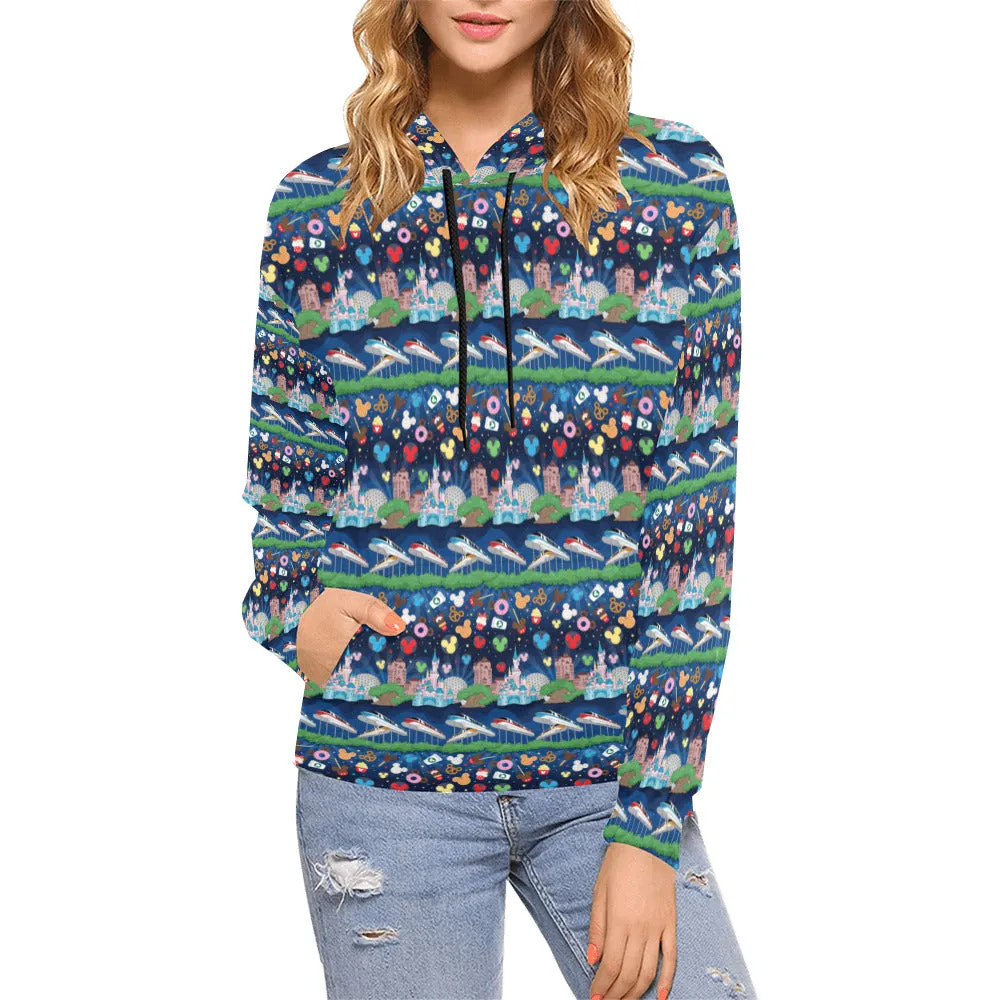 Park Hopper Line Hoodie for Women