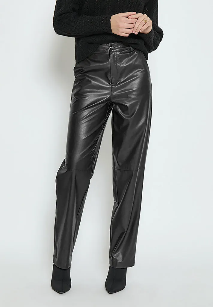 PCPia Flared Pants - Black