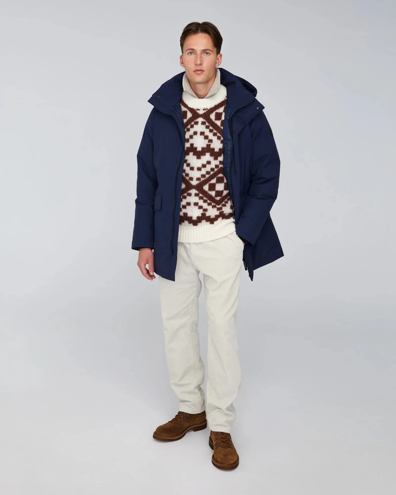 QUARTZ Co CHAMPLAIN FORWARD - Hooded Down Winter Jacket