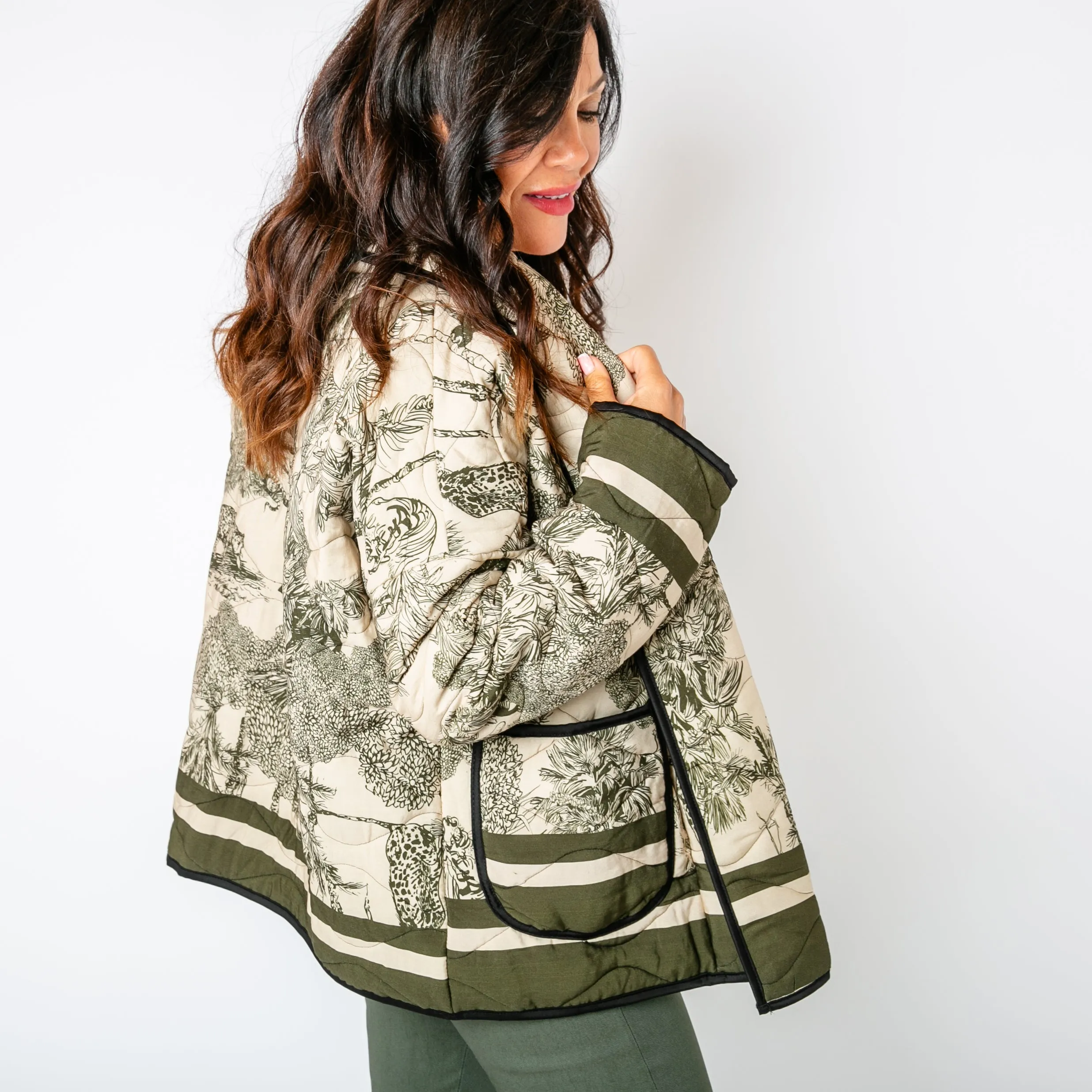 Rainforest Quilted Jacket