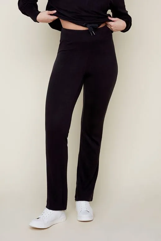 Renuar Pull On Soft Pants Black