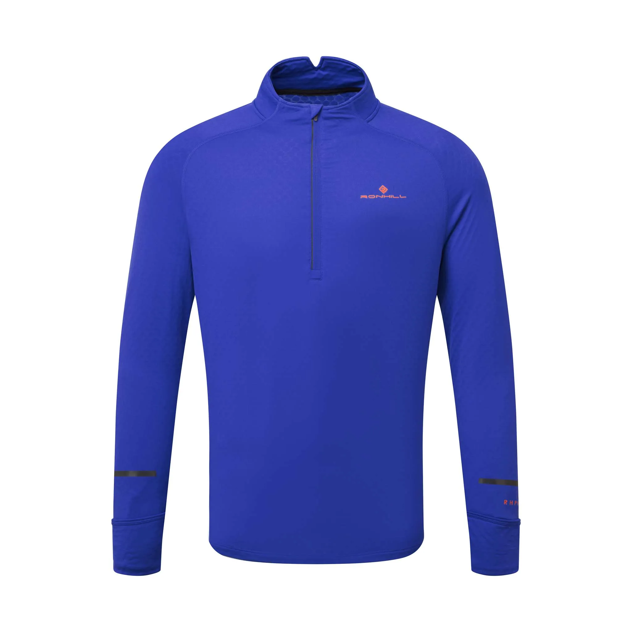 Ronhill | Men's Tech Prism 1/2 Zip Tee - Cobalt