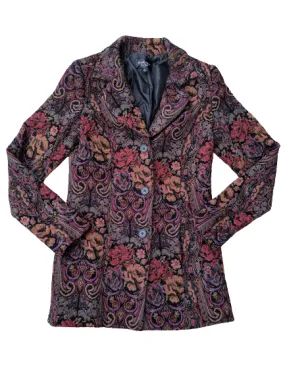 [S] Tapestry Blazer Style Jacket