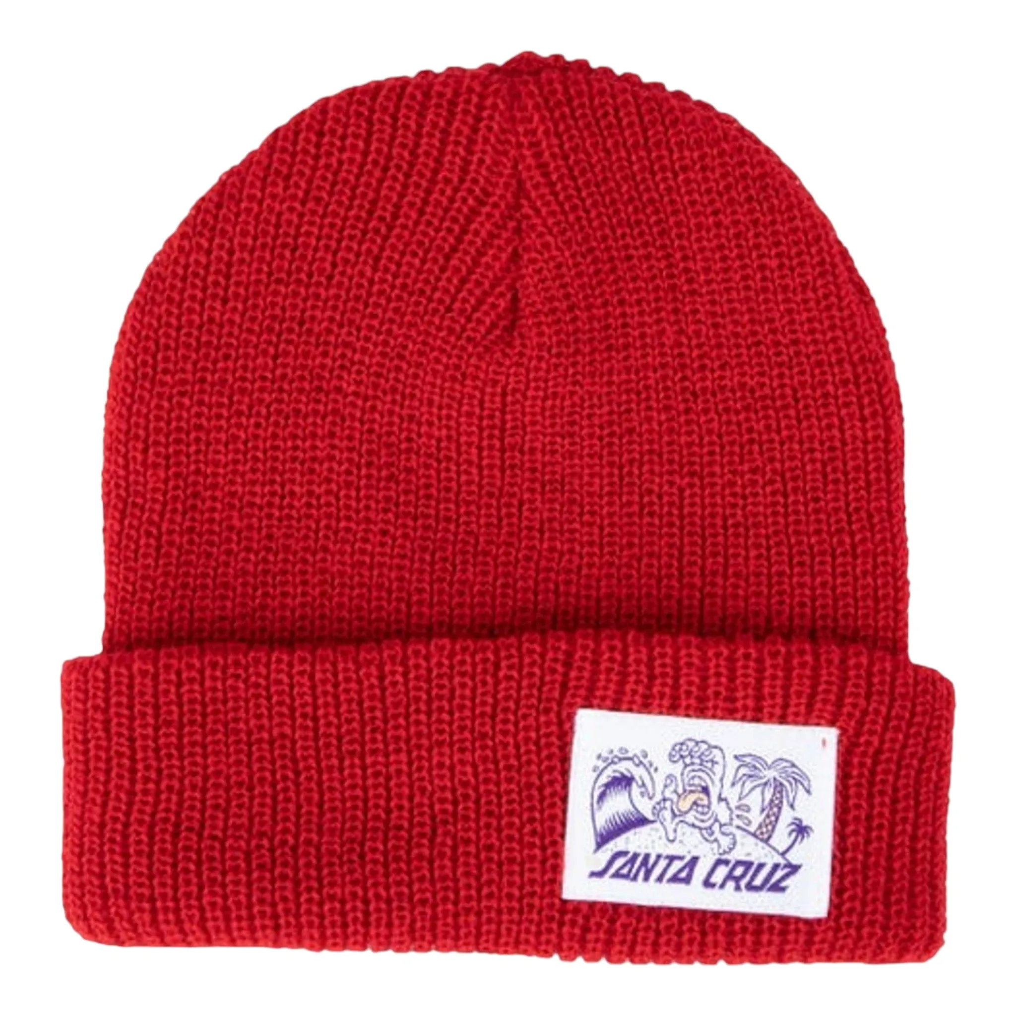 Santa Cruz Beach Bum Beanie - Artisan Red