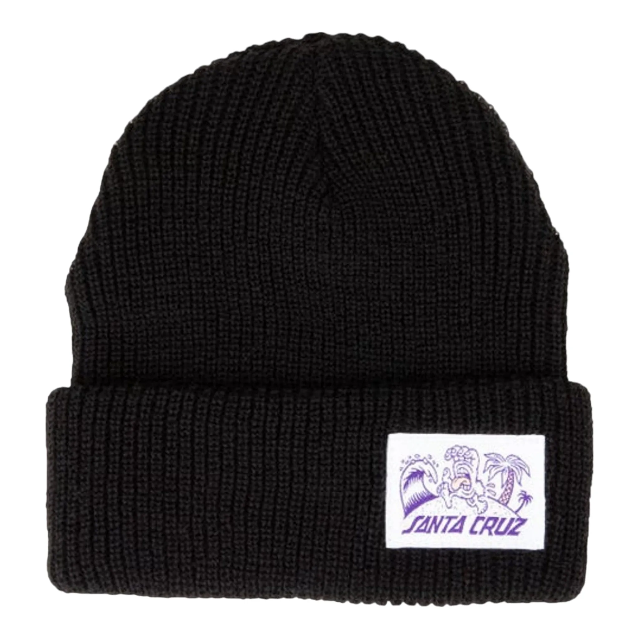 Santa Cruz Beach Bum Beanie - Black