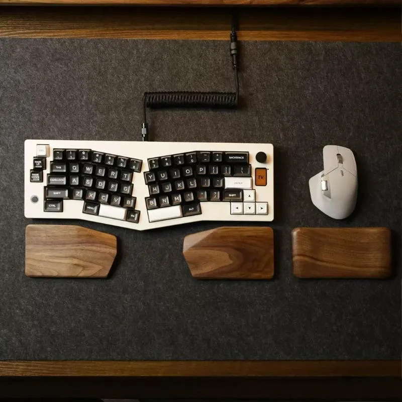 Split Palm Rest Support for Mechanical Keyboards