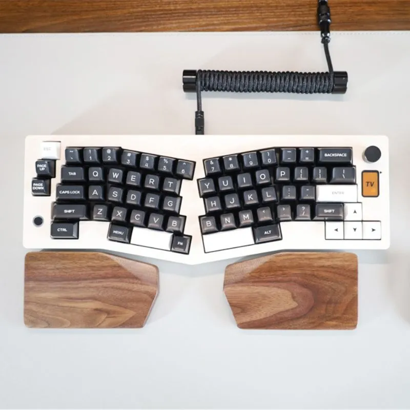 Split Palm Rest Support for Mechanical Keyboards