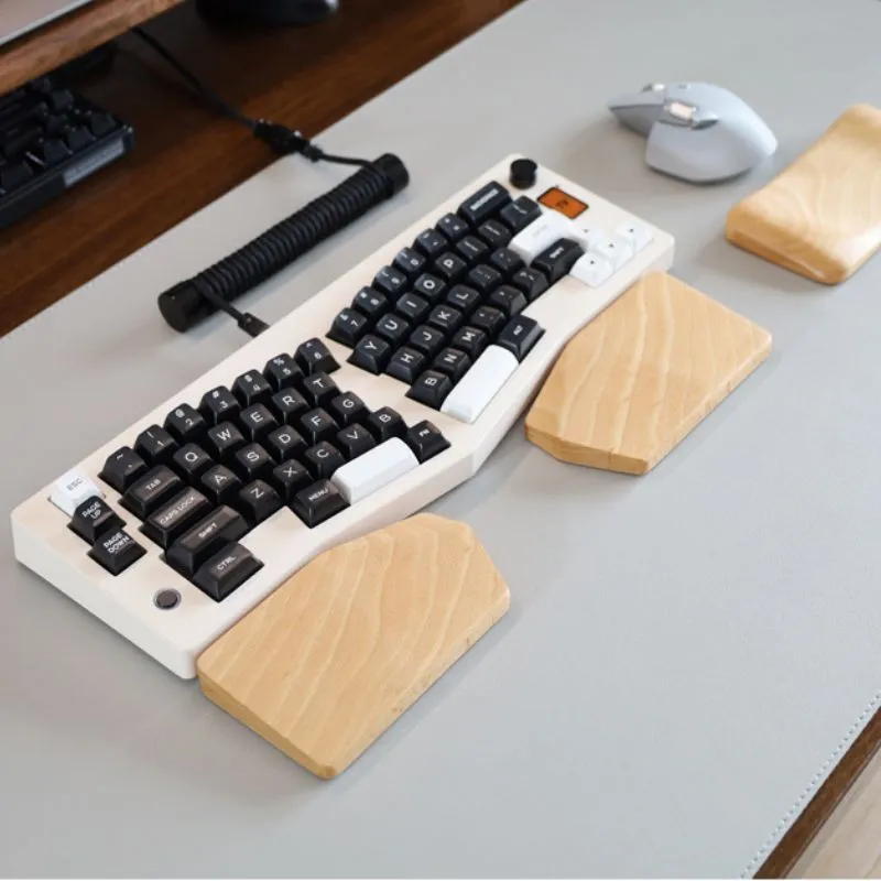 Split Palm Rest Support for Mechanical Keyboards