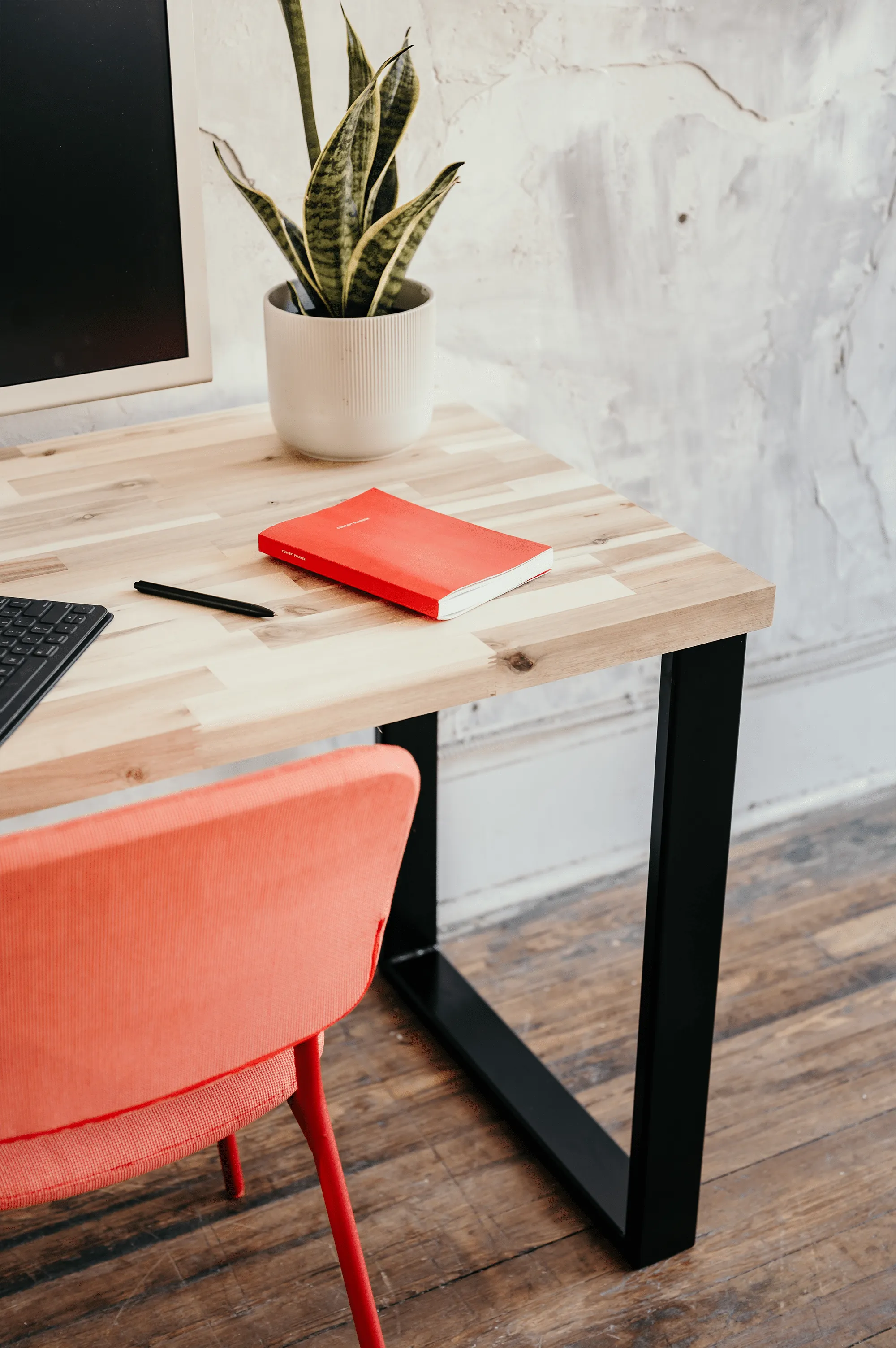 Square Table & Bench Leg