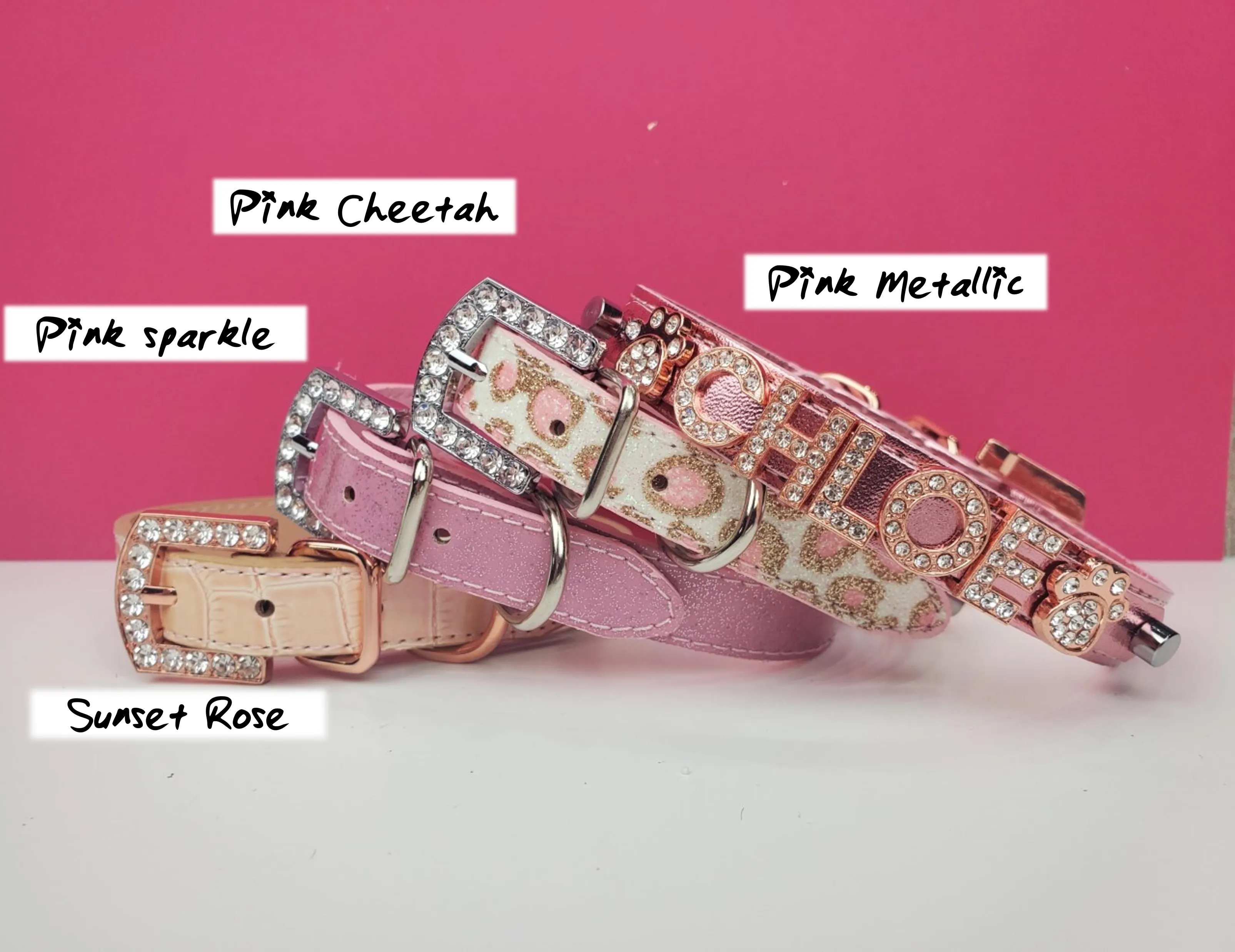 The Pinks Collection Pet Collar