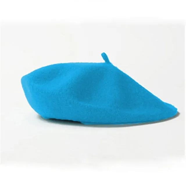 Trendy Solid Color Wool Hat