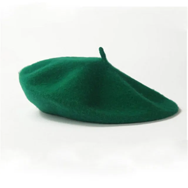 Trendy Solid Color Wool Hat