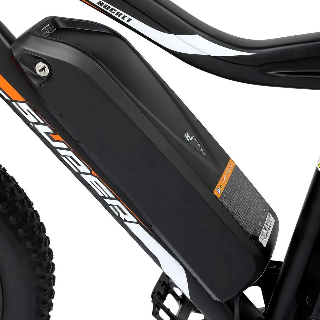 UL Certified - Ecotric Rocket 500W 36V Fat Tire All Terrain Electric Bike