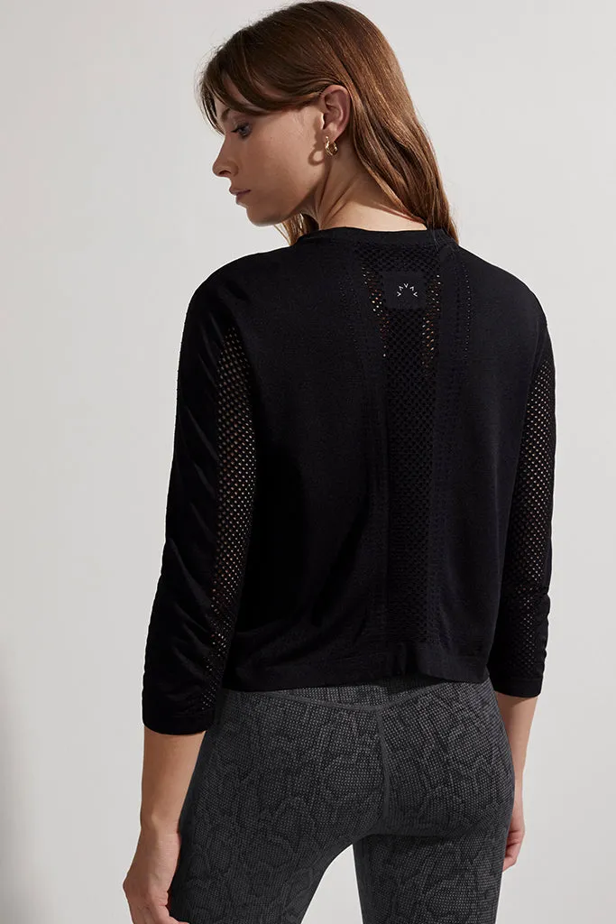 Varley - Halldale Long Sleeve - Black *FINAL SALE