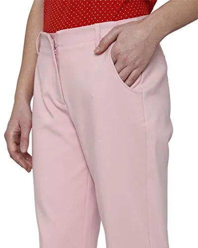 Vero Moda Women's Slim Pants (2041869013_Pink Nectar_X-Small)