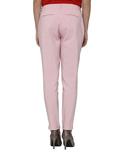 Vero Moda Women's Slim Pants (2041869013_Pink Nectar_X-Small)